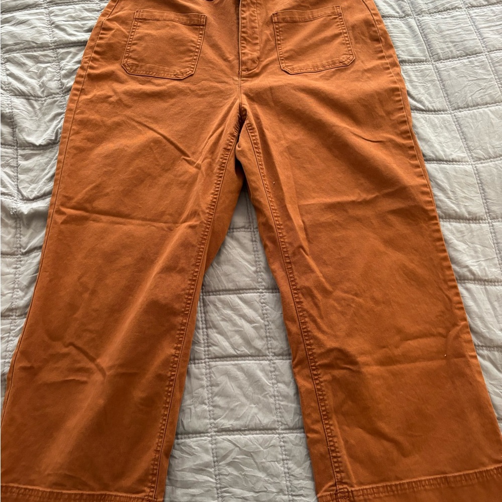 Rust old navy Wide-Leg Pants